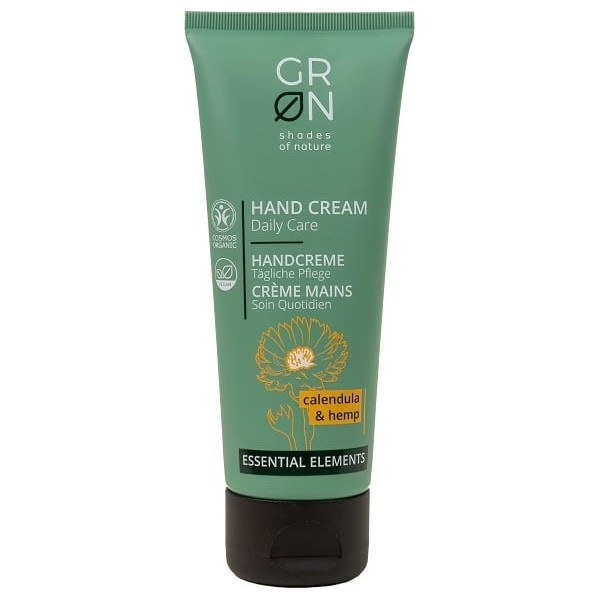 GRN [GREEN] Calendula & Hemp Hand Cream, 75 ml