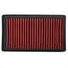 Red Reusable Washable High Flow Drop-in Air Filter Compatible with