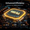 Alxum 2 in 1 M.2 NVME SATA SSD Enclosure External-Tool-Free
