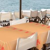 Oudain 40 Inch x 100 ft Crab Print Tablecloth Plastic