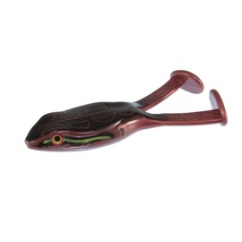 Zoom Baits Zoom 135413 Floating Frog, 4", 3Pk 1/2 0z, Natural Brown