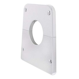 United Pacific Clear Anodized Billet Aluminum Steering Column Cover, Compatible with Ford Bronco 1966-77