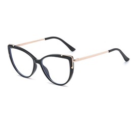 DOERAYMI Blue Light Blocking Glasses for Women cute,TR90 Cat Eye Computer Eyeglasses,Anti Eyestrain & UV Glare