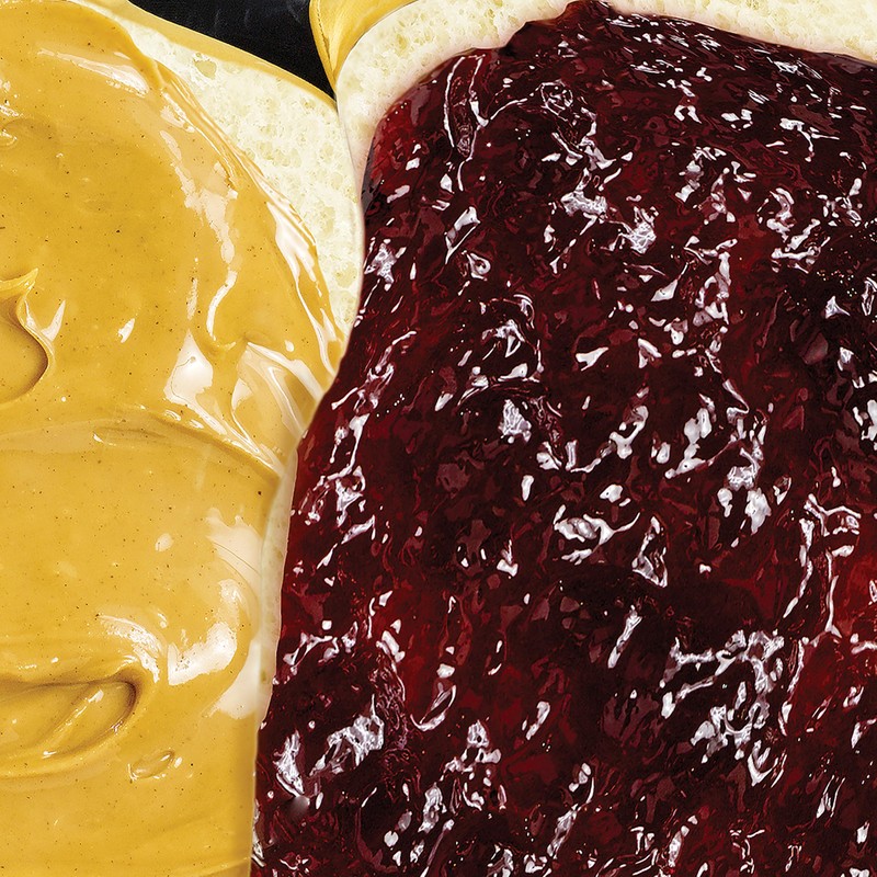 Fun World Peanut Butter And Jelly Adult Costume Set