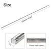 sourcing map 5Pcs M3 x 250mm Fully Threaded Rod 304
