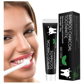 Pasta Dental Carbón De Bambú Mal Aliento Blanqueadora 105g