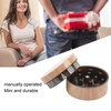 Manual Spice Grinder Mini Design Durable Metal ABS Portable Easy