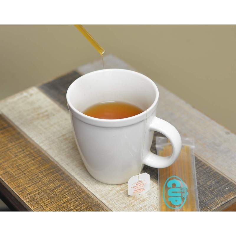 By The Cup Simply Pure Honey Sticks for Tea -