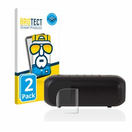BROTECT Pack of 2 Full Cover Screen Protectors for JBL Tuner 2 Full Screen Protector Film [3D Curved, Anti-Fingerprint, Crystal Clear]