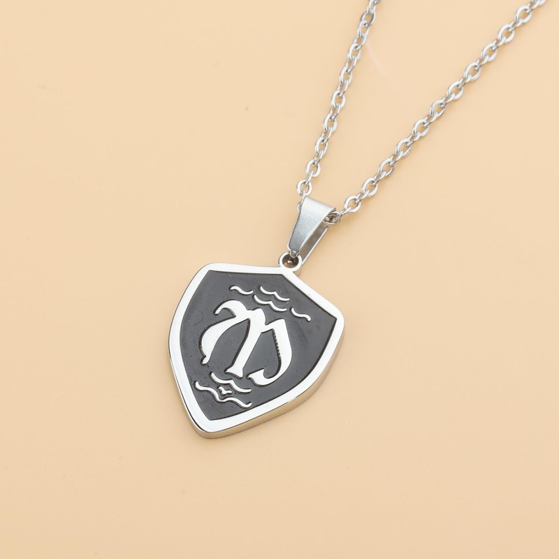 Hope Mikaelson Family Crest Pendant Necklace Vampire Girl Jewelry, Metal