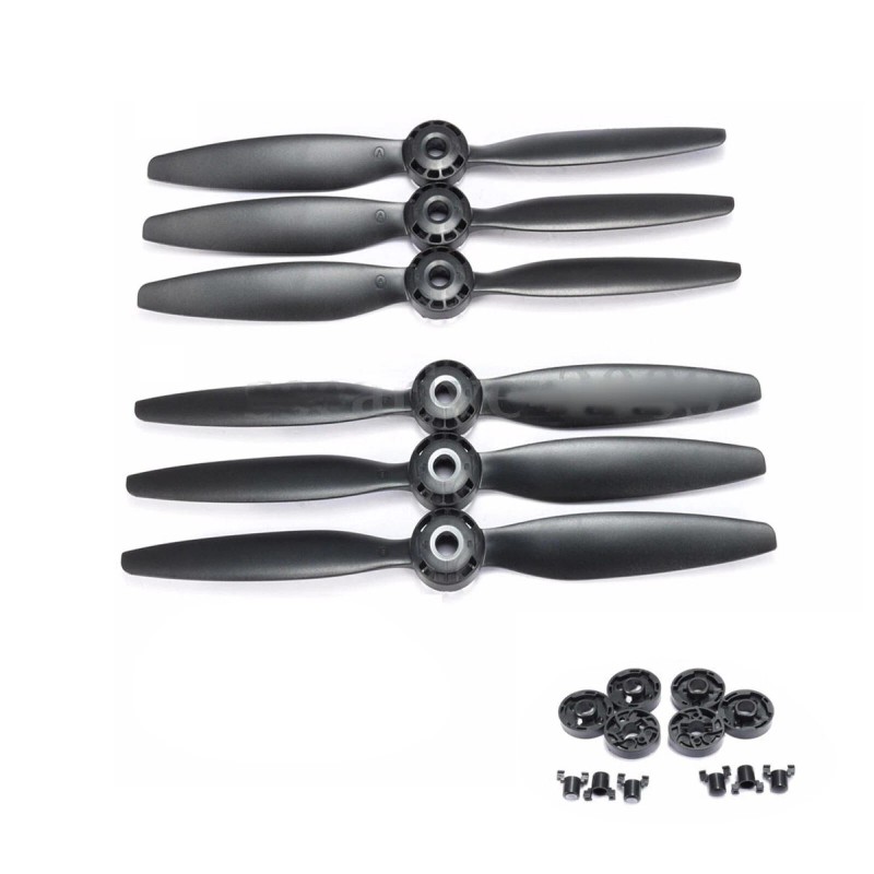 For Yuneec Typhoon H 480 6Pack Black Propeller A/B Blades