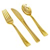 60 Pack Silver Plastic Silverware Set with Pre Rolled Napkins