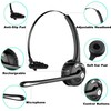 EMHFLYFN Bluetooth Headset with Microphone 12 Hours Talking Time for