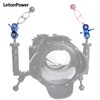 LetonPower 2-Hole 1" Aluminum Underwater Camera Clamp Ball Mount (2-Pack)