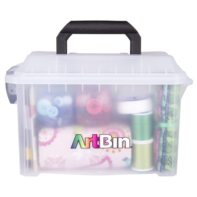 ArtBin 6815AG Mini Sidekick Tragetasche, tragbarer Kunst-und Handwerks-Organizer mit Griff,