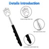 YIMICOO 6 Pack Telescoping Back Scratcher - Bear Claw Back