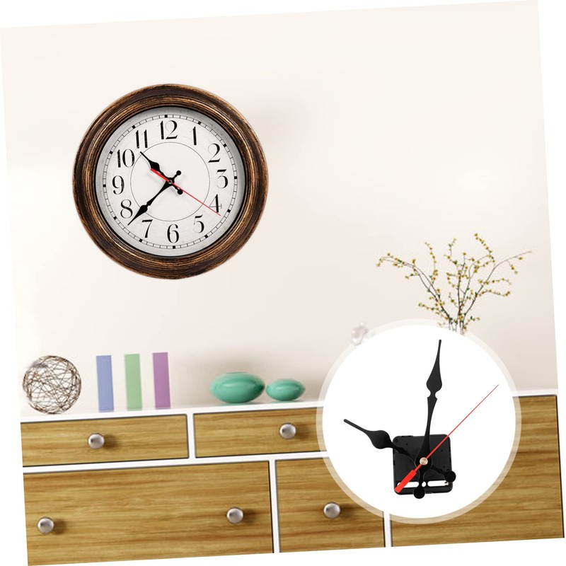 COHEALI 2 Sets DIY Clock Movement Replacement Mechanism Mute Movement