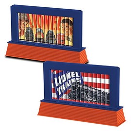 Lionel Electric O Gauge Model Train Accessories, Plug-Expand-Play Art Operating Billboard