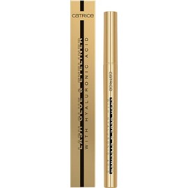 Catrice Lash Obsessed Lash Glue & Eyeliner, Black, Fixing, Nourishing, Ultra Black, Smudge-Resistant, Matte (0.7 ml)