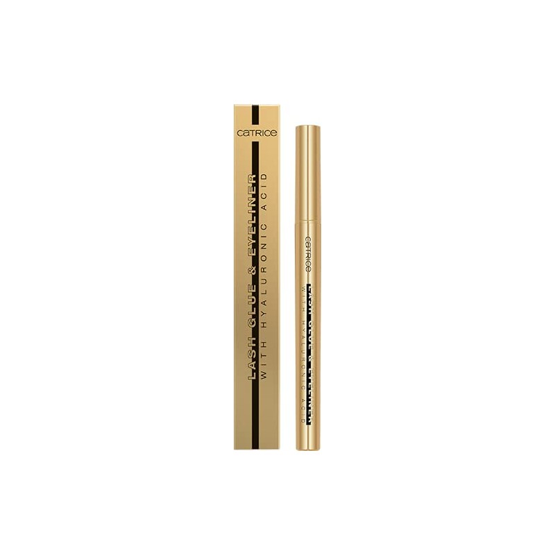 Catrice Lash Obsessed Lash Glue & Eyeliner, Black, Fixing, Nourishing,