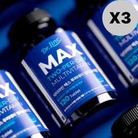 Top Health Max Two-Four Day Multivitamin Supplement 120 Tablets / 탑헬스 맥스 투퍼데이 멀티비타민 영양제 120정 X3
