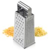 Prepworks by Progressive Deluxe Stainless Steel Box Grater,Silver, Medium