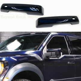 Torox For 2021-2025 Ford F150 FRONT Door Handle COVERS W/2 SMTKH  HX  ANTIMATTER BLUE