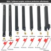 21pcs Lathe Drill Bars Set CNC Lathe Lathe Turning Tools