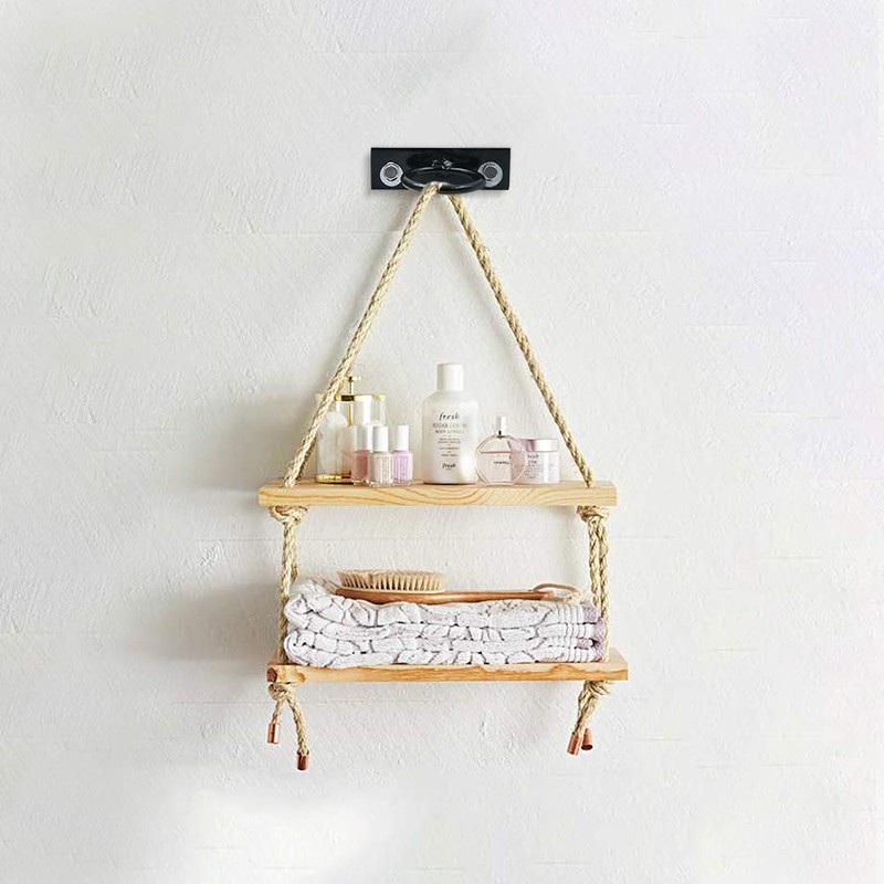Aoneky 1.5 inch Decorative Rope Supports Holder- Drop Ring Brackets
