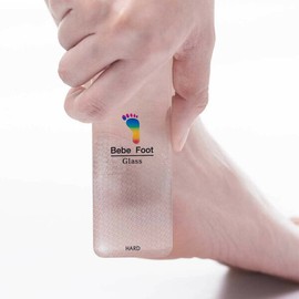 Bebefoot Glass Season 6 Glass foot exfoliator, hard callus removal, heel foot care, 2 patterns / 베베풋 글라스 시즌6 유리 발 각질 제거기 딱딱한 굳은살 제거 뒤꿈치 발케어 2가지 패턴