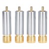 4PCS Preffair/R1722 Audio Connector Gold Plated Self Locking Solderless RCA