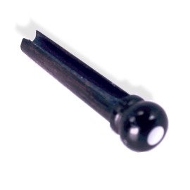 Bitterroot Guitars Rosewood Bridge Pin with MOP Dot 3 degree Slotted Acoustic Guitar 080694RWMOP