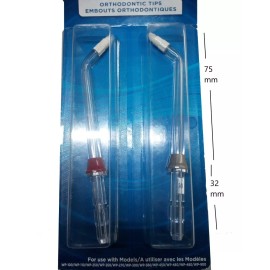 Waterpik Irrigador Bucal Ultra 2 Puntas Boquillas Repuesto