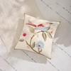 LUOYEHK Embroidered Throw Pillow Covers 18x18 Inch Pack of 2