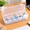 Clear Cable Organizer Box for Charging Cords and Accessories –