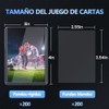 400 hojas Fundas para tarjetas de carga superior de 3
