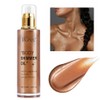 UCANBEMAKEUP - Aceite corporal iluminador 100 ml, hidratante de larga