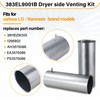 Upgraded 383EEL9001B Dryer Venting Kit Assembly Compatible with LG Kenmore