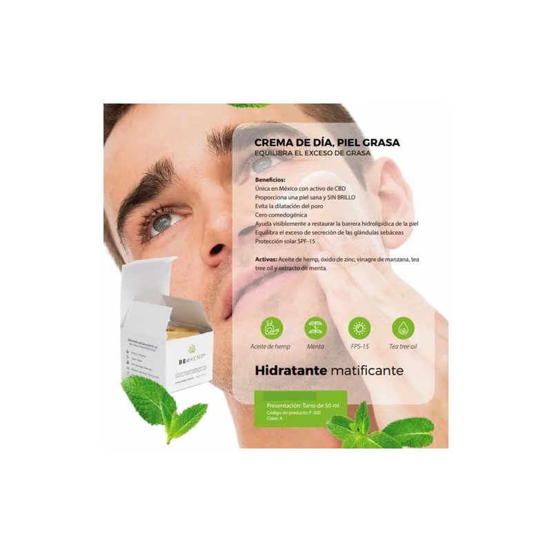 Kit Cuidado Facial Para Cutis Graso Y Acné Beohemp