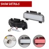 GTINTHEBOX 2PCS Clear Lens Tailgate Reverse Backup Lights Lamps for