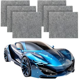 Soxcivise Nano Sparkle Cloth Car Scratch Remover - 6pcs Nano Wipes Car Scratches, 2025 Upgrade Nano Sparkle Cloths, Easy Repair for Scratches and Polished Finish