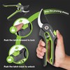 WORKPRO Bypass Pruning Shears, 8’’ Stainless Steel Gardening Hand Pruner,