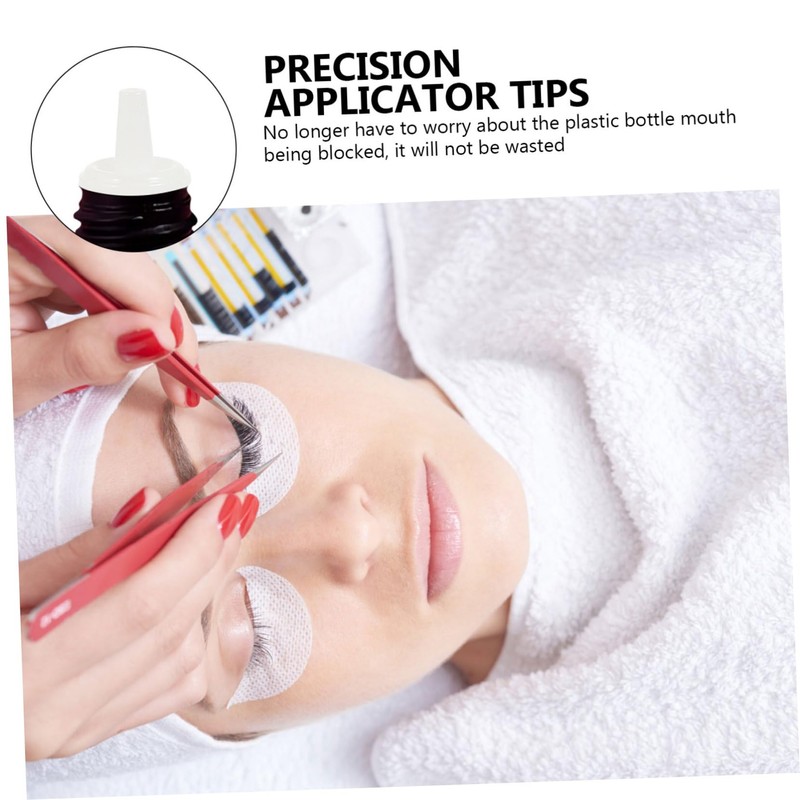 TOVINANNA 100pcs Lash Extension Plugs Eyelash Bottle Stopper Grafting Special