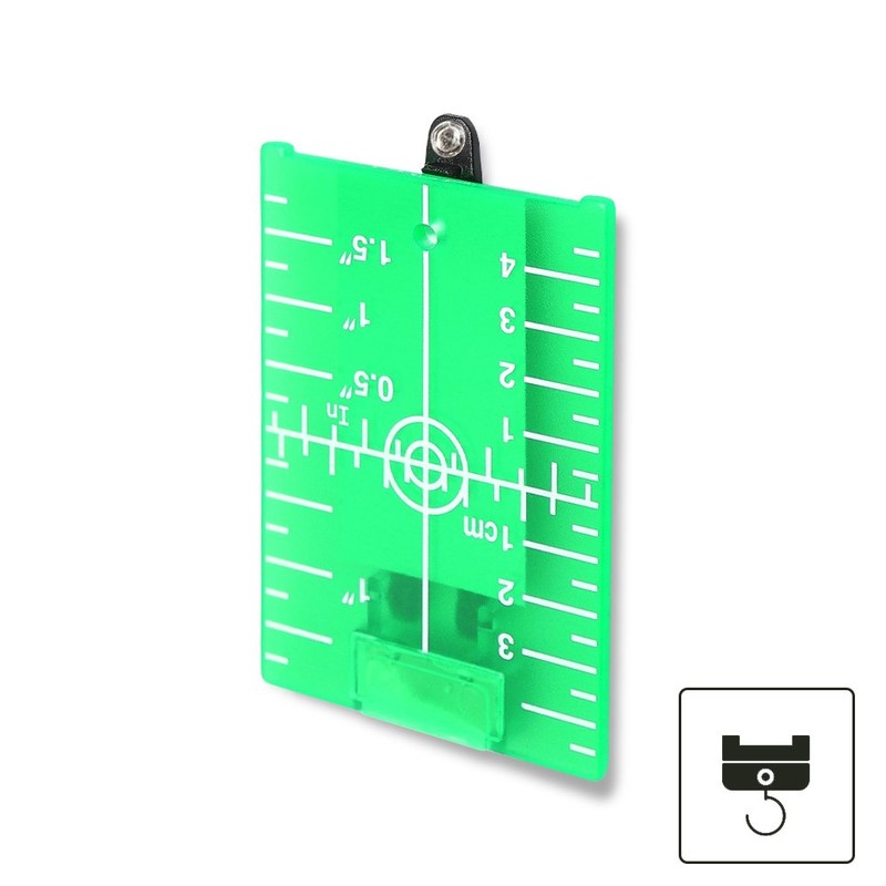 Huepar Green Laser for Brightness, Simple Light Receiver Plate, Target