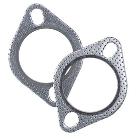 YYlingx 2 Pcs Exhaust Gasket, 2.5 Inch Car Assessories Parts Vehilce Replacement for Exhaust Modification, Car Exhaust, Vehicle