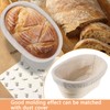 Bread Proofing Basket - 30cm Oval Banneton Proofing Basket, Natural