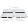 PREMU 12ps WHITE CLOTH ELECTRODE 1.5" x 1.5" for Twin