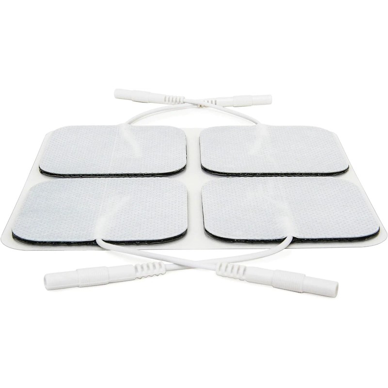 PREMU 12ps WHITE CLOTH ELECTRODE 1.5" x 1.5" for Twin