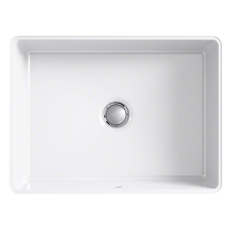 KOHLER 8189-0 Verticyl 17" Rectangular Undermount Bathroom Sink, Vitreous Lavatory