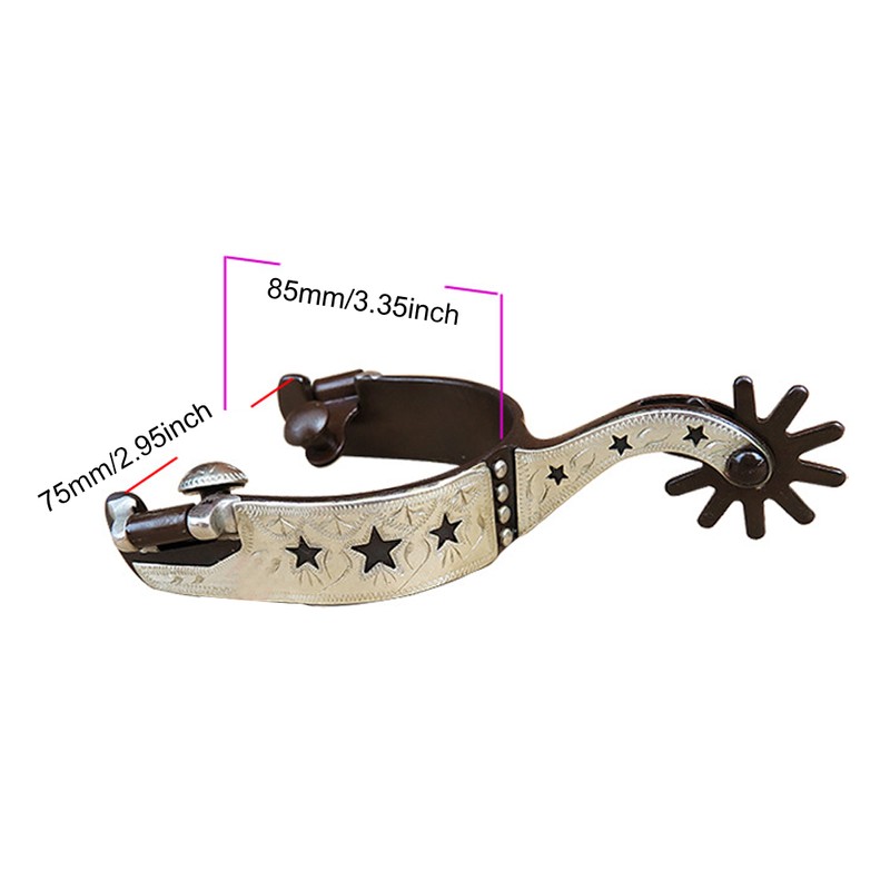 Low Carbon Steel Hand Sculpture Elegant Appearance Cowboy Horse Boot